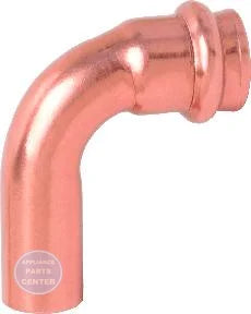 ZOOMLOCK® MAX Press-to-Connect Refrigerant Fitting MZK-90SE10-HNBR - Main view showing leak-free connections for various models