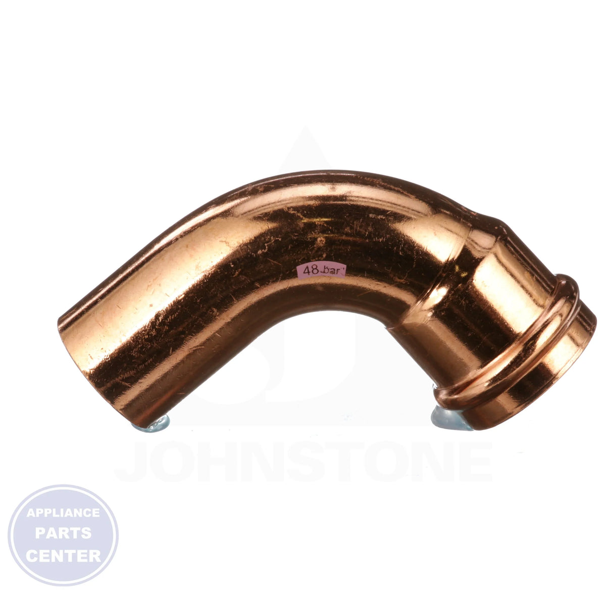 ZOOMLOCK® MAX Press-to-Connect Refrigerant Fittings MZK-90SE22-HNBR - Side view with 1-3/8" Street Elbow design