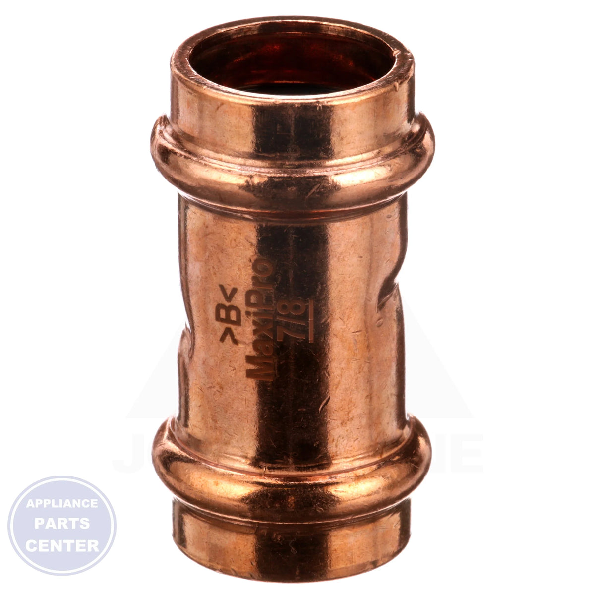 ZOOMLOCK® MAX Press-to-Connect Refrigerant Fitting MZK-C14-HNBR - Side view with 7/8" coupling