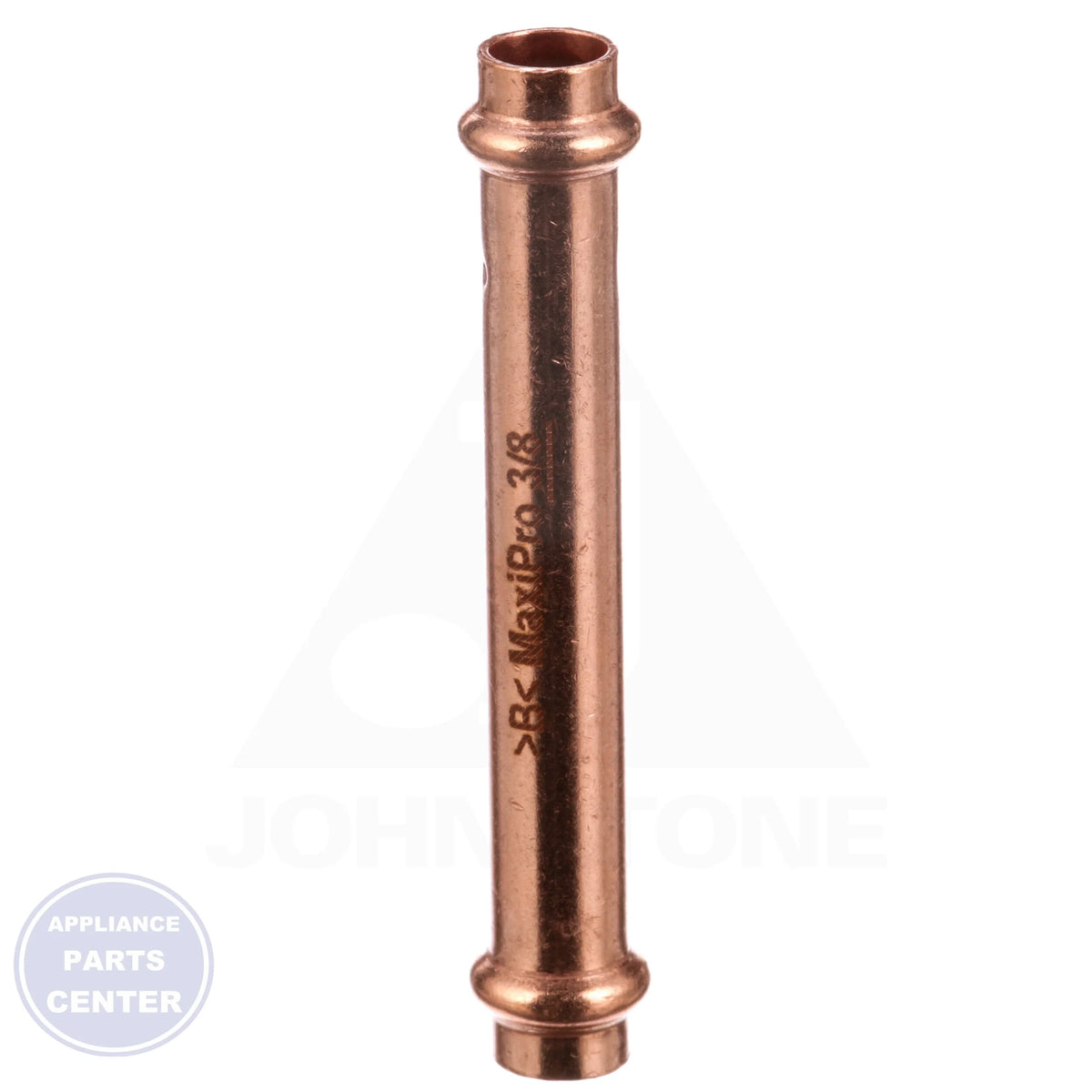 ZOOMLOCK® MAX Press-to-Connect Refrigerant Fitting MZK-RC6-HNBR - Side view with 3/8" Slip Coupling