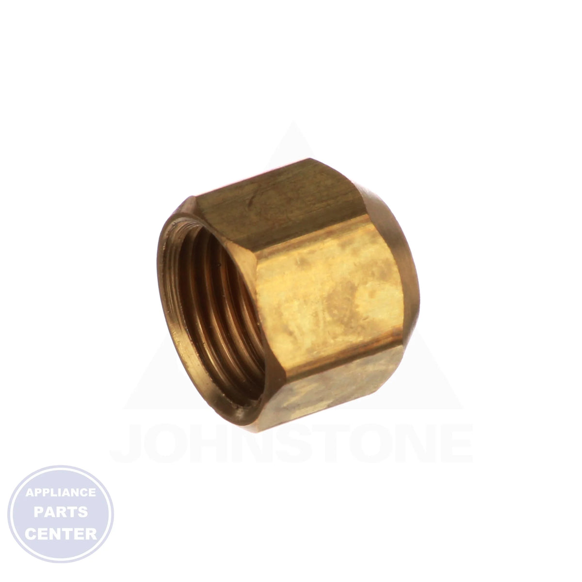 Heavy Flare Fitting Cap N5-6 - Side view with 3/8" SAE connection specs