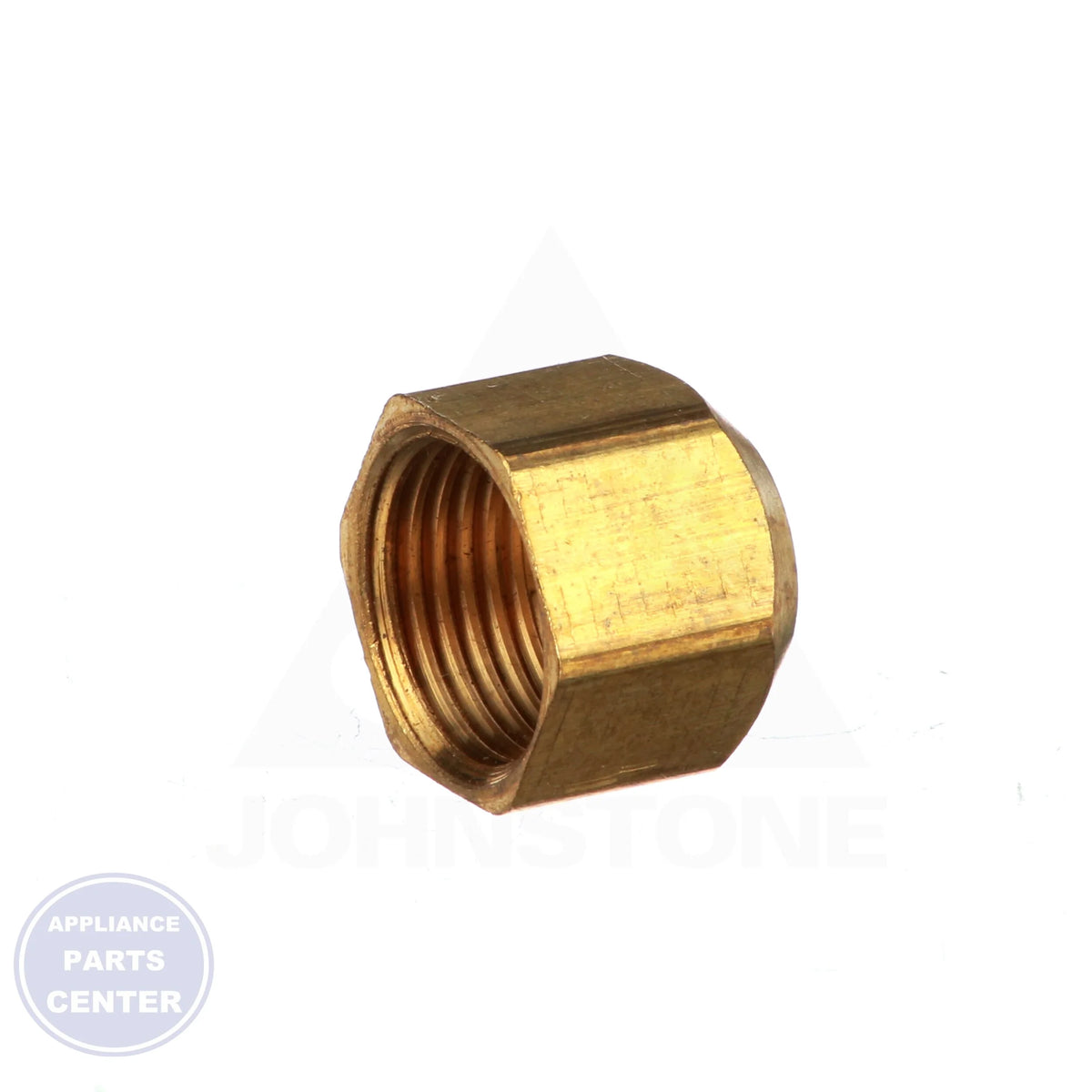 Heavy Flare Fitting Cap N5-8 - Side view with 1/2 inch SAE specifications