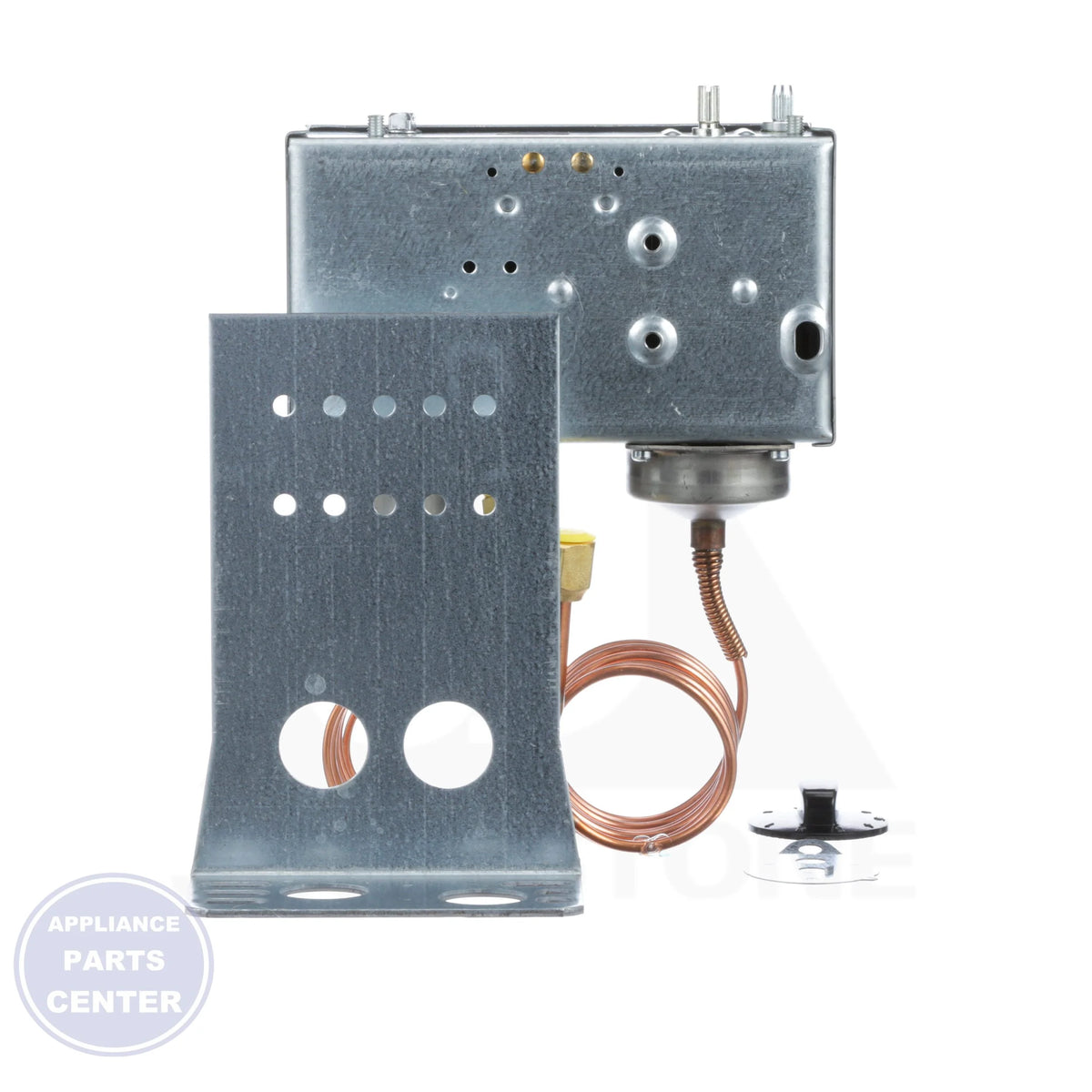 Dual Pressure Control P70LB-1C - Side view with 36" capillary and 1/4" flare nut