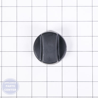 VIK PA010034 TOP BURNER KNOB BLACK - Main view showing sleek design for VIK models