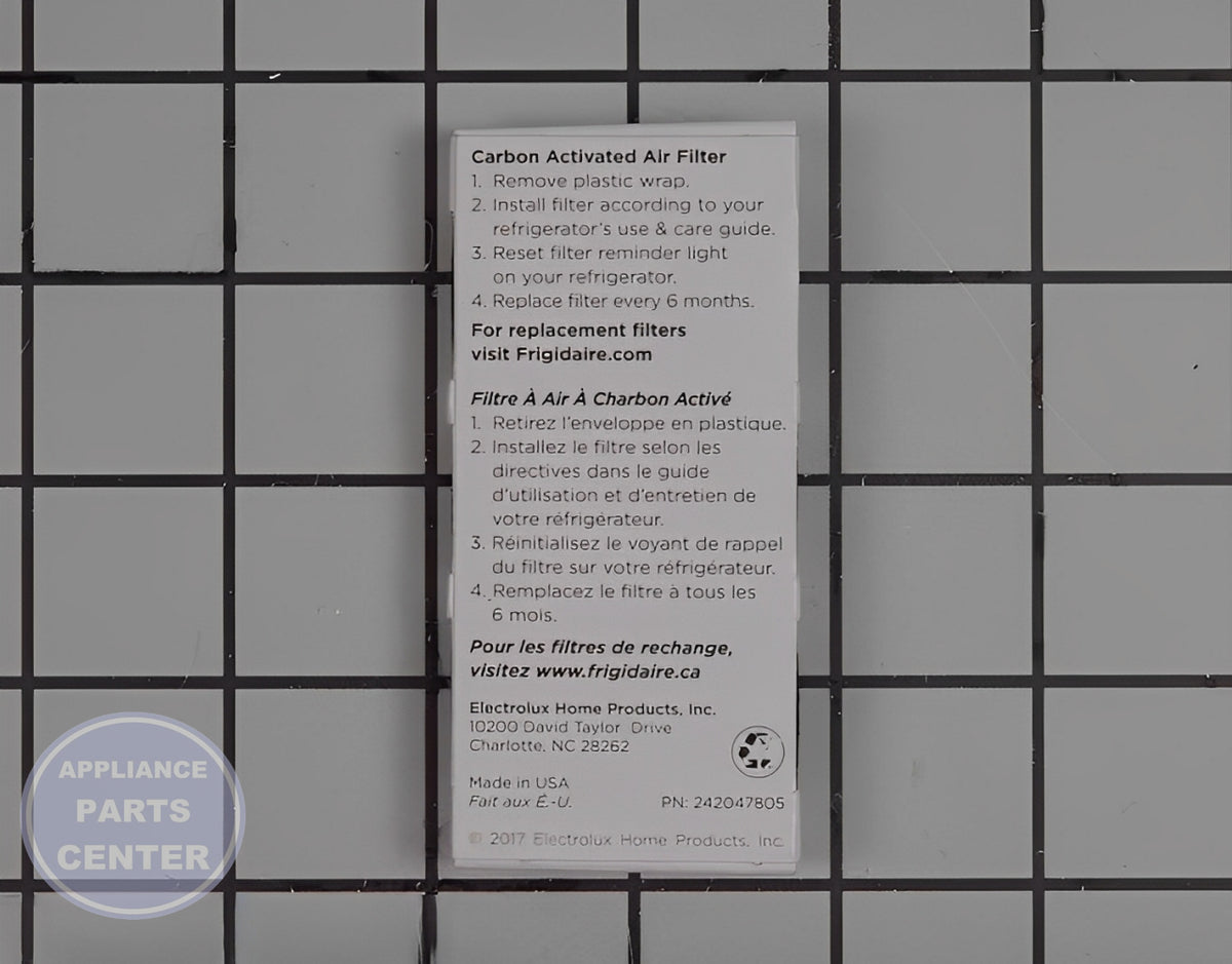 FRIGIDAIRE PURE AIR ULTRA 2 FILTER PAULTRA2 - Detailed view of advanced filtration