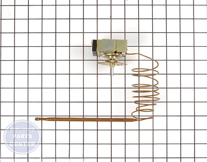 Viking Range Temperature Control Thermostat PB010035 - Main view showing temperature range for Viking models