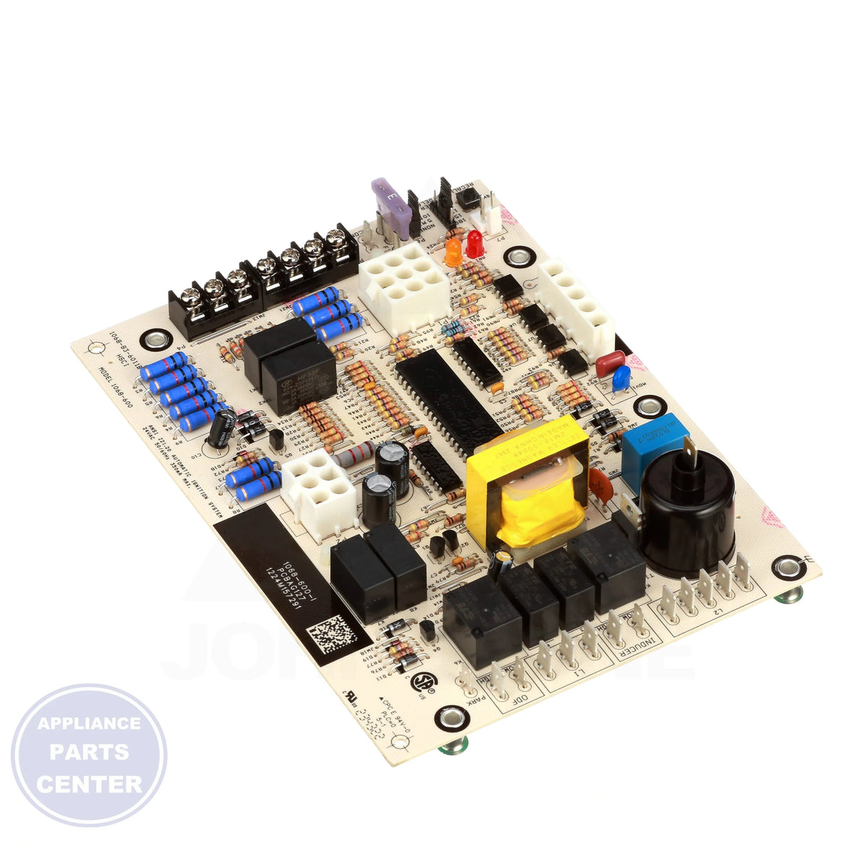 Control Board PCBAG127S - Detailed view of circuit board and timer functionality