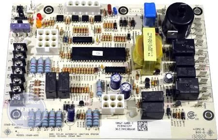 Amana Goodman Furnace Control Board PCBAG127S - Main view showing timer function for multiple models