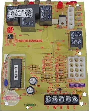 Amana Goodman Control Board PCBBF118S - Main view showing circuit board for specific models