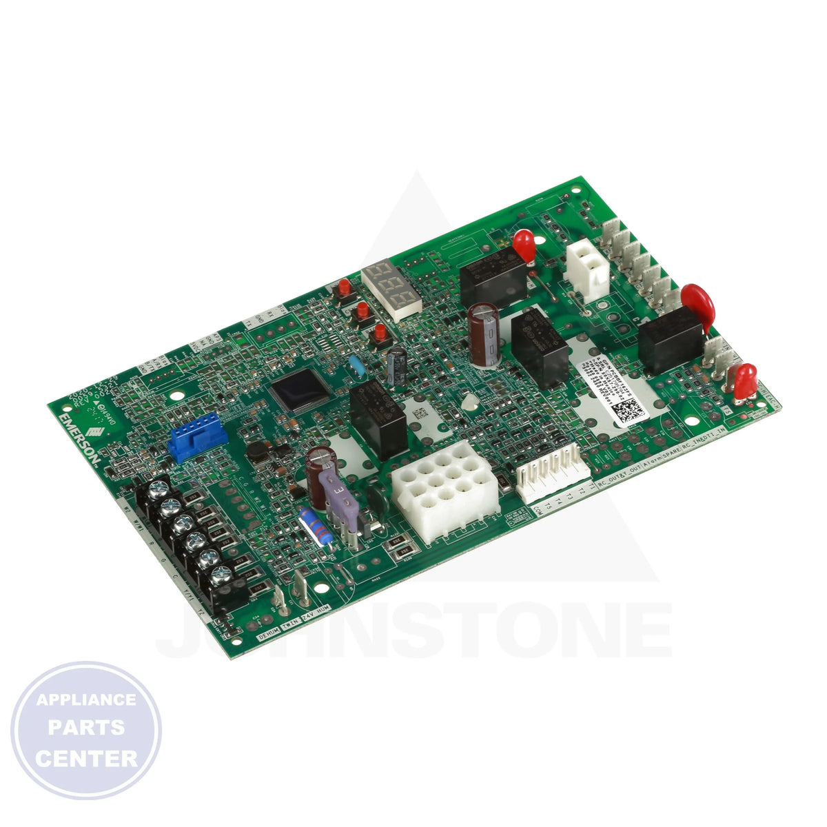 Circuit Board Furnace PCBBF163FS - Side view with precise measurements