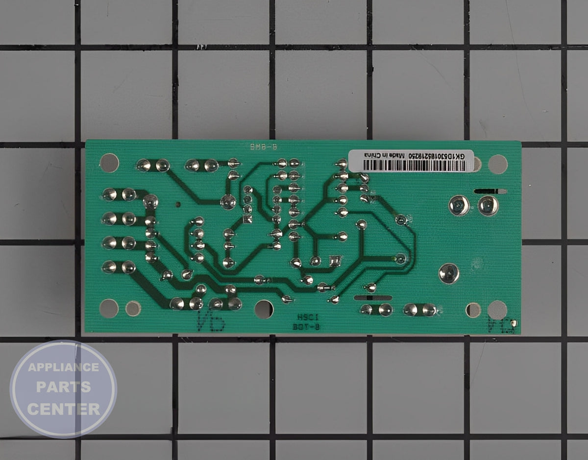 Relay Board PCBFM103S - Detailed view of circuit board and timer