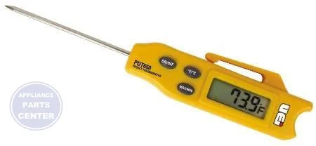 Folding Pocket Thermometer PDT650 - Main view showing exposed tip feature for various appliance models
