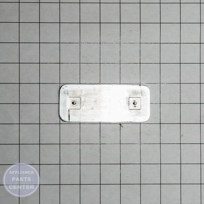 PE010016 LOGO BADGE-BLACK AND CHROME - Side view with chrome and black materials