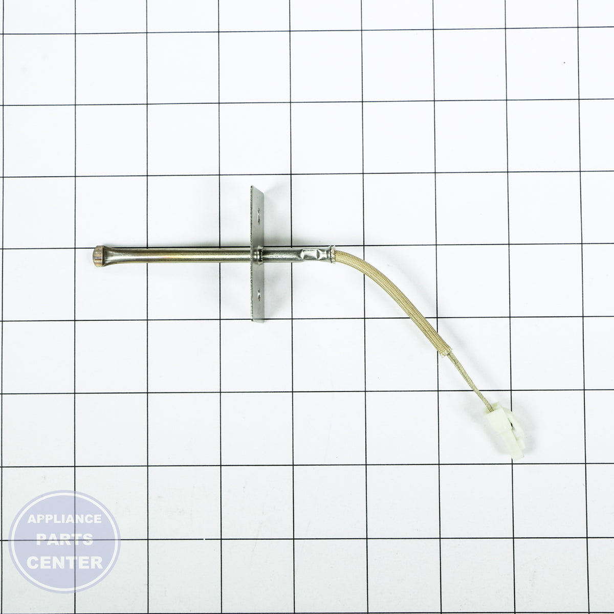 PE050206 RTD Oven Thermostat Probe - Side view with temperature range up to 500°F