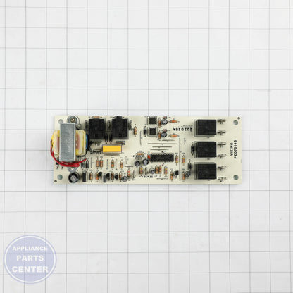 PE070148 SELF-CLEAN BOARD/TIMER - Side view with precise measurements
