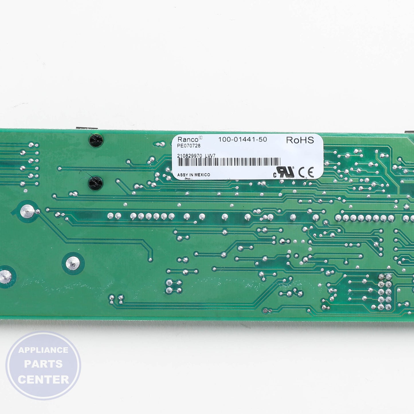 VIK PE070728 LOW VOLTAGE BOARD - Installation in VIK model showing precise mounting points