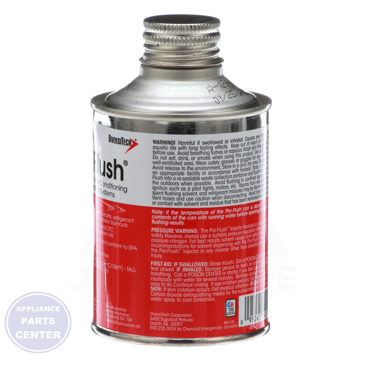 Pro-Flush™ PF-08 - Detailed view of residue-free formula