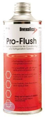 Pro-Flush™ HVAC Flushing Solvent PF-16 - Main view showing powerful cleaning action for various HVAC models