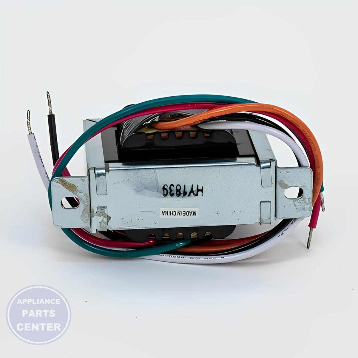 PACKARD PF42440 Transformer - Detailed view of primary and secondary voltage ratings