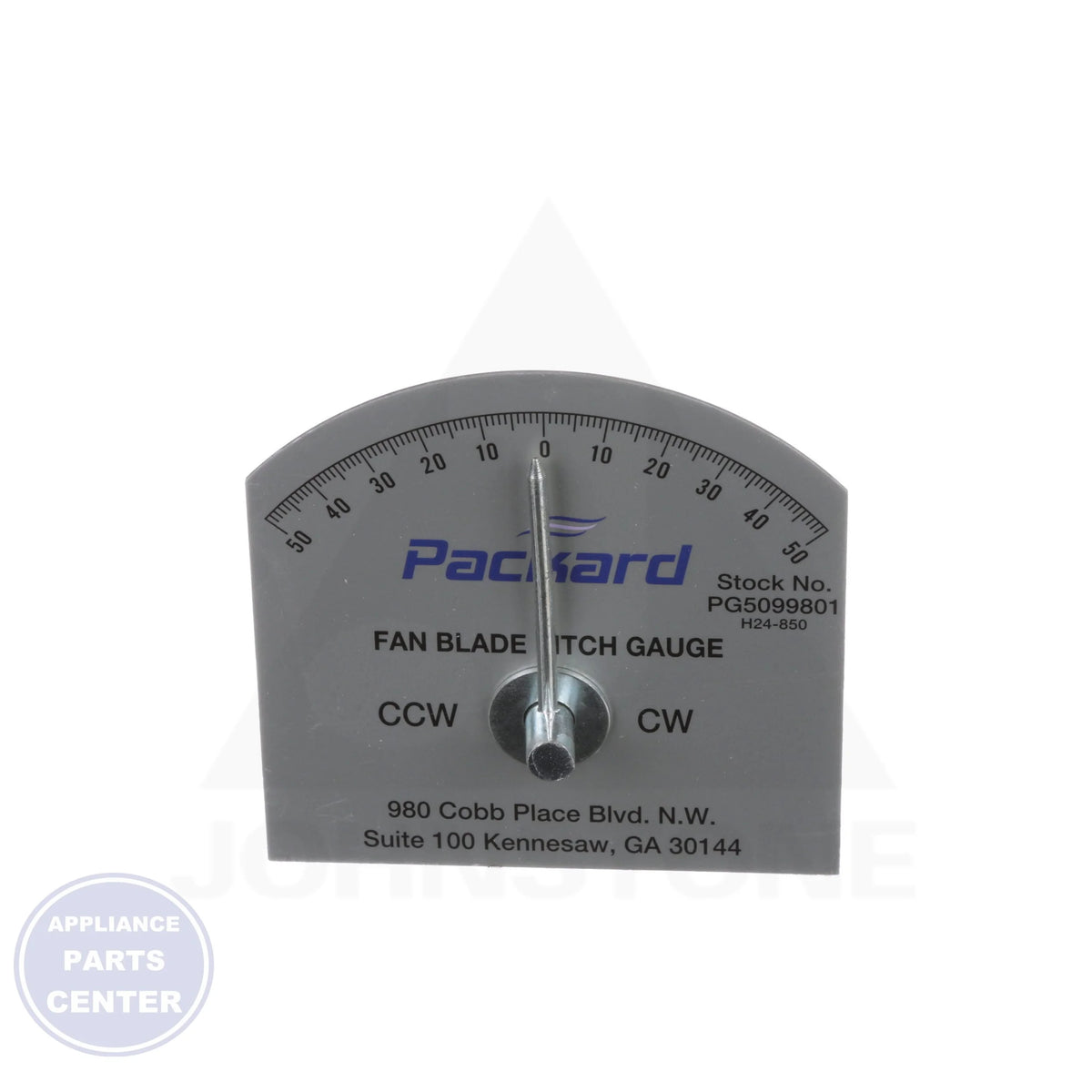 [Brand] Fan Blade Pitch Gauge N/A - Detailed view of accurate pitch measurement