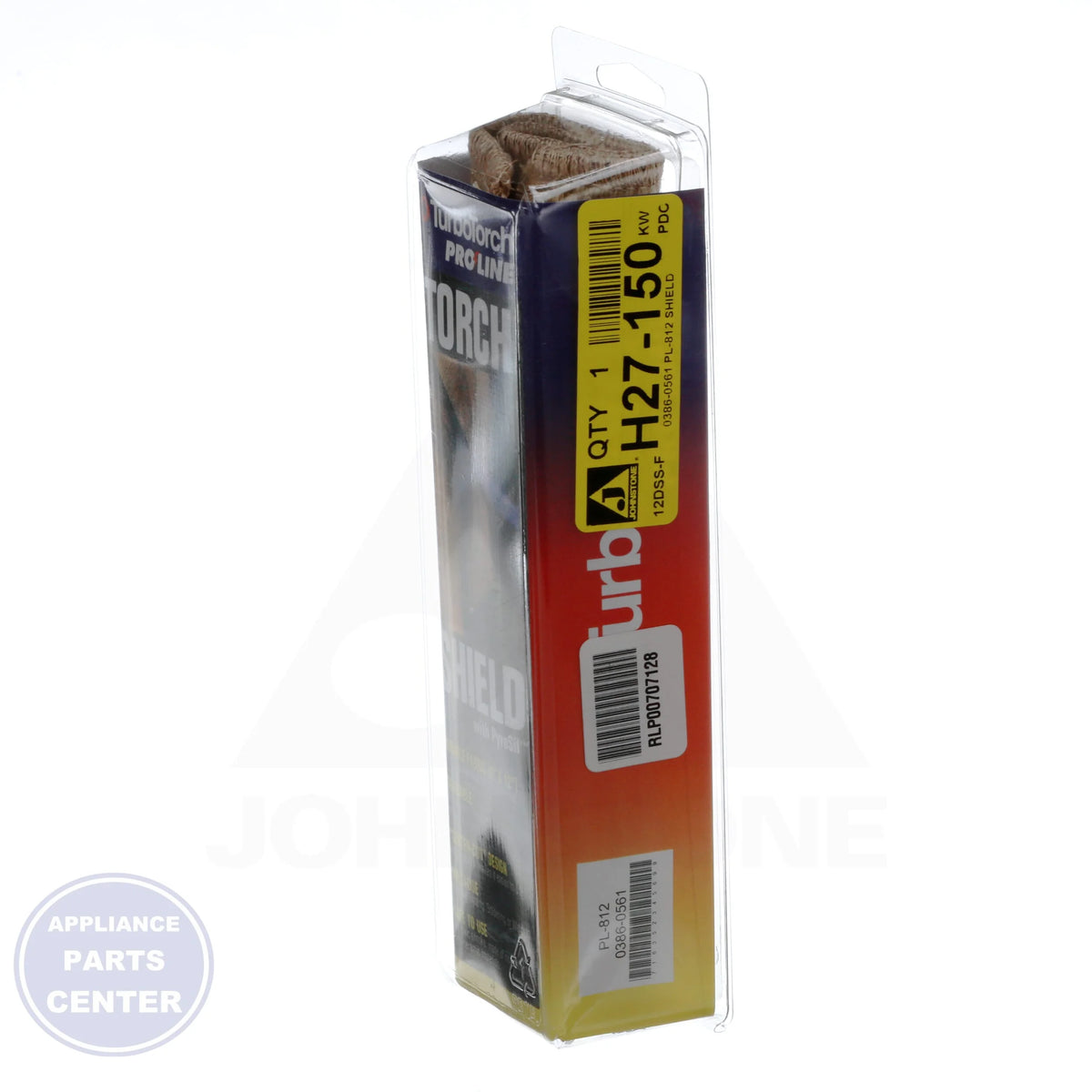 Torch Shield PL-812 - Detailed view of asbestos and ceramic-free shielding