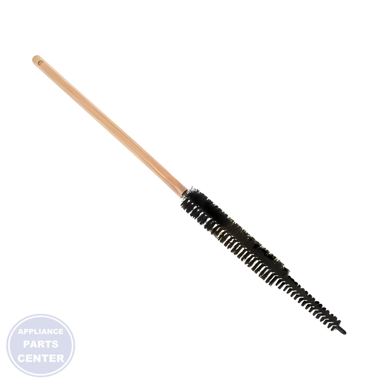GE REFRIGERATOR CONDENSER COIL CLEANING BRUSH PM14X51 - Main view showing ergonomic handle for various GE refrigerator models
