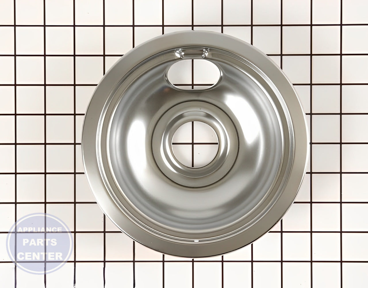 GE 6" RING PAN PM32X112 - Main view showing spill containment for specific models
