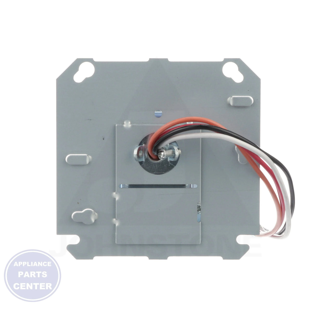 PM44450 - Side view with 1/2" conduit hub for electrical knockout mounting