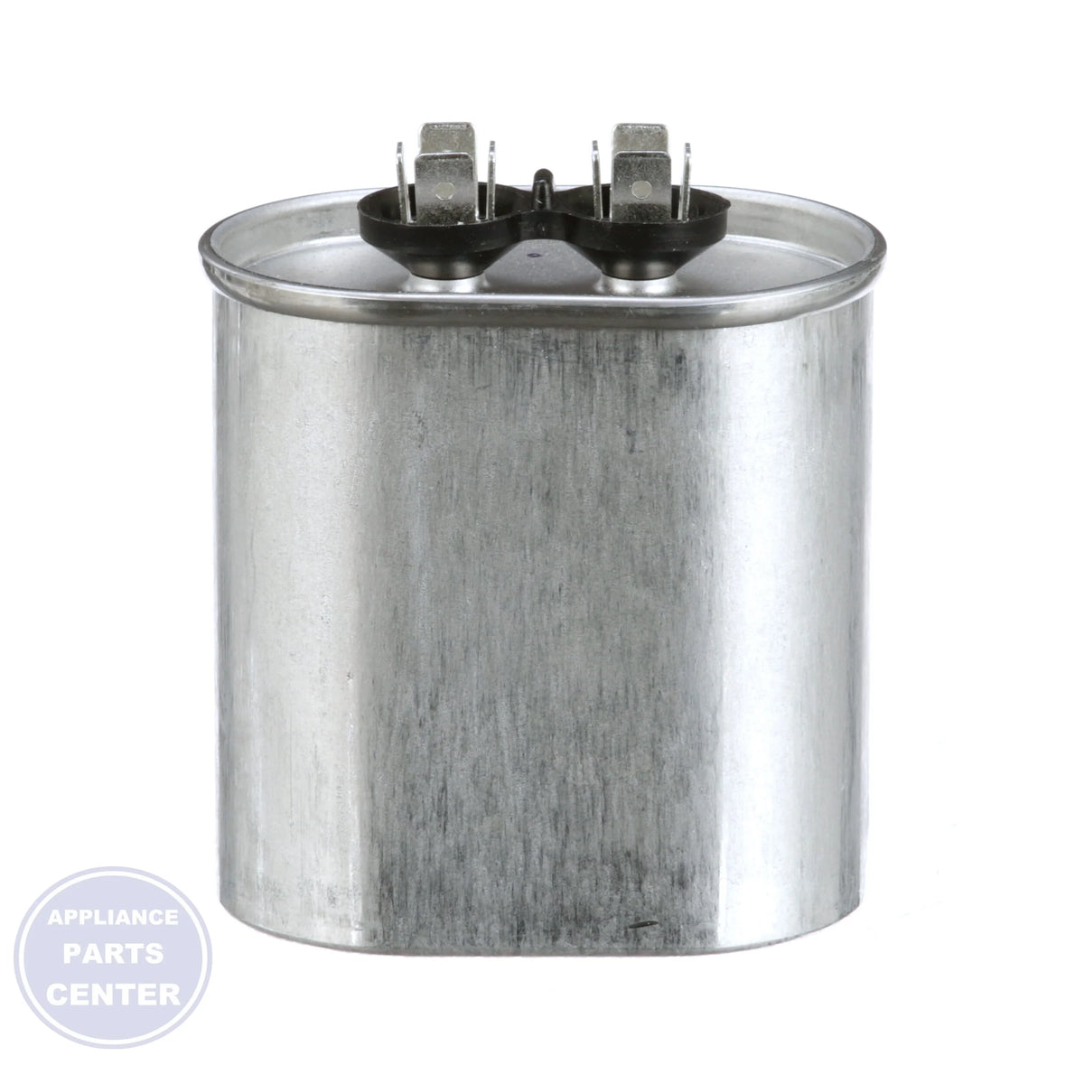 POCF40A Titan HD Motor Capacitor - Side view with capacitive measurements