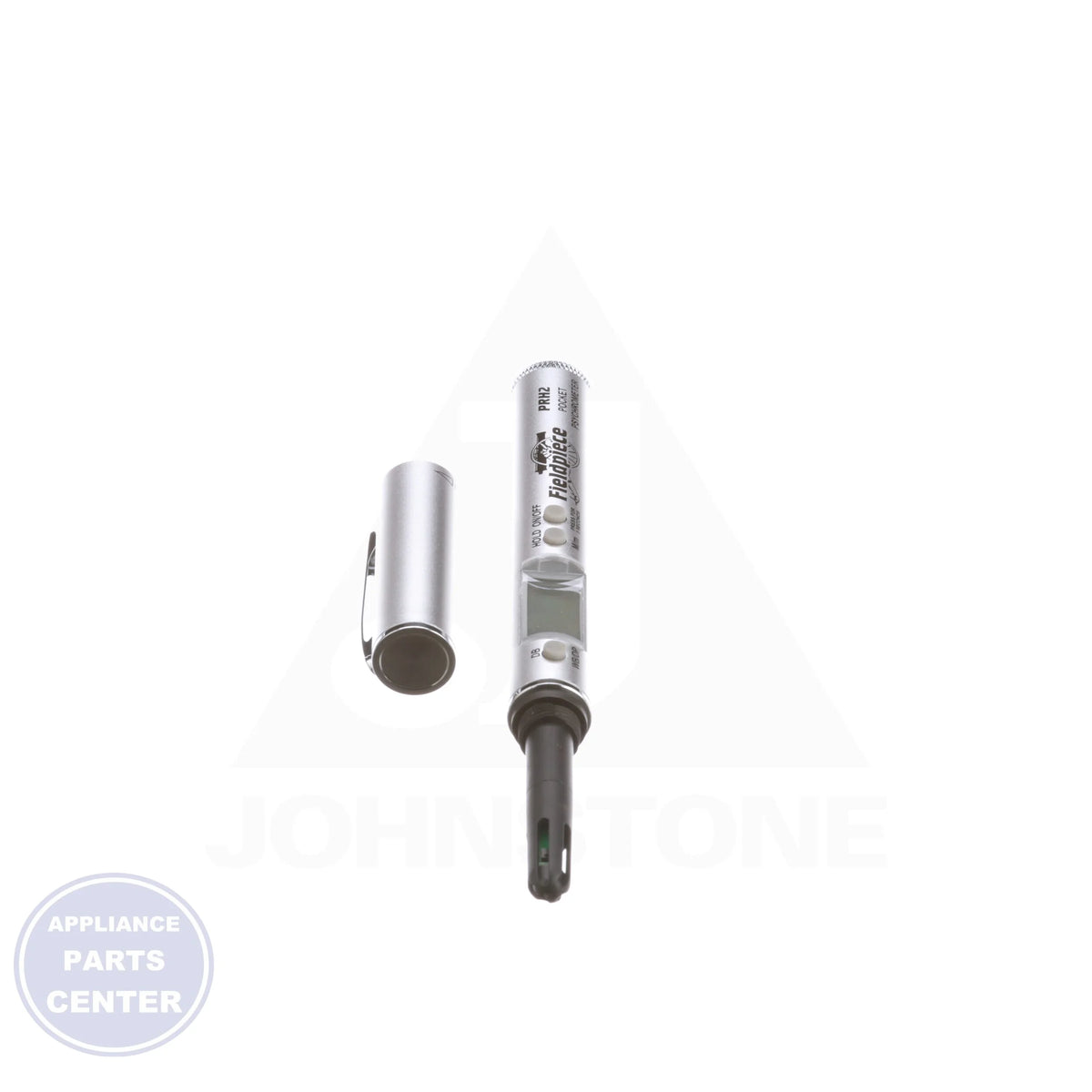 Pocket Digital Psychrometer PRH2 - Side view with precise measurements