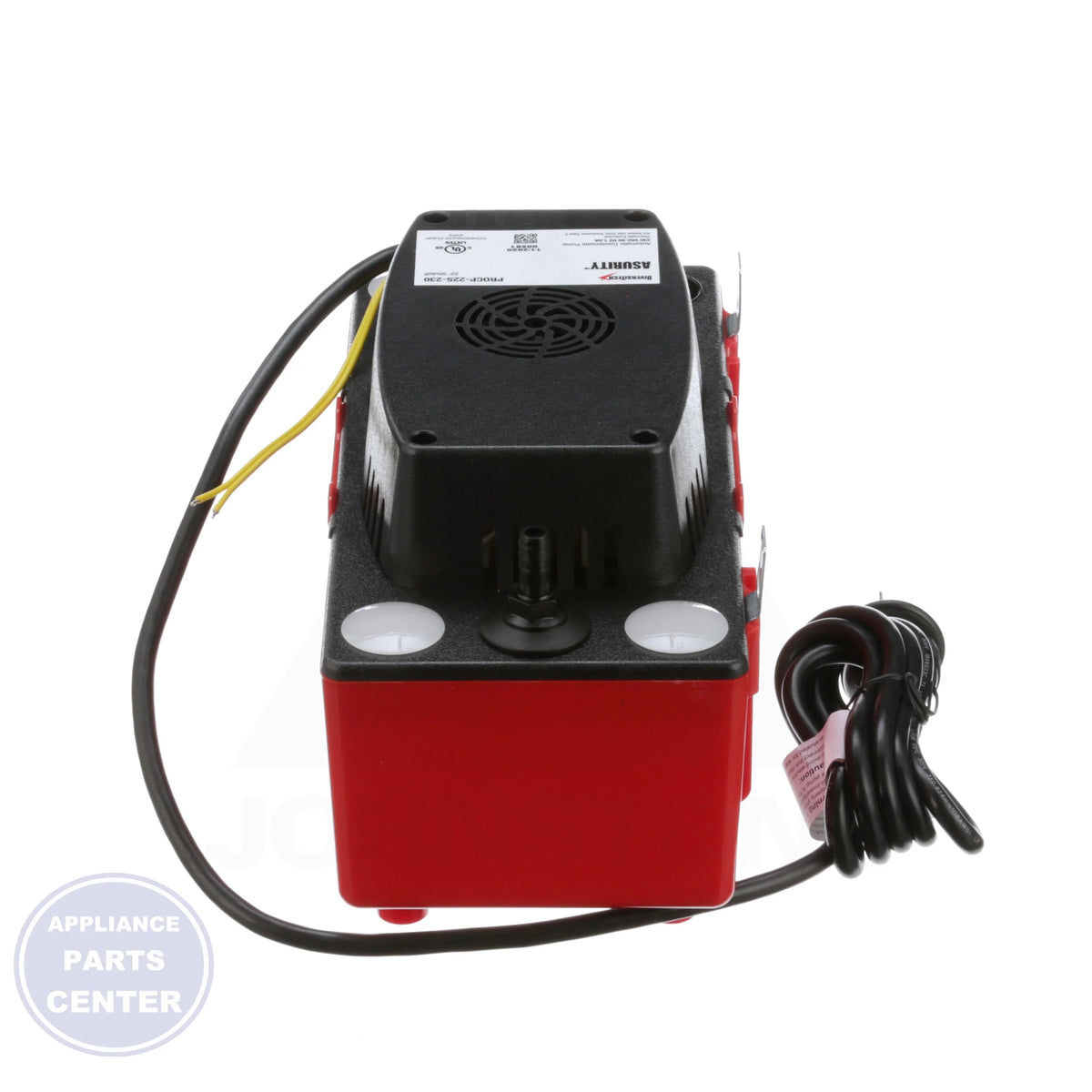 Asurity Pro Series Condensate Pump PROCP-22S-230 - Side view with stainless steel shaft