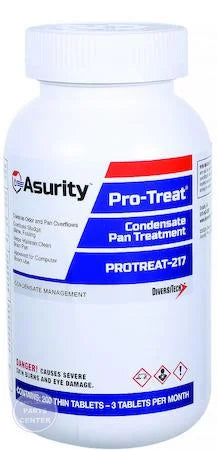 Pro-Treat 217 Economy Drain Pan Cleaner PROTREAT-217 - Main view showing 200 tablets per jar for B85-532