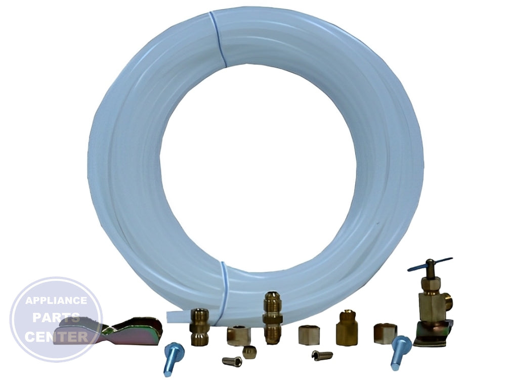 SUPCO Refrigerator Ice Maker Installation Kit PT25 - Main view showing 25-foot tubing for various brands