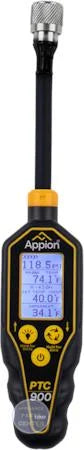 [Brand] Pressure Temperature Compound Gauge PTC900 - Main view showing LCD screen for H28-988