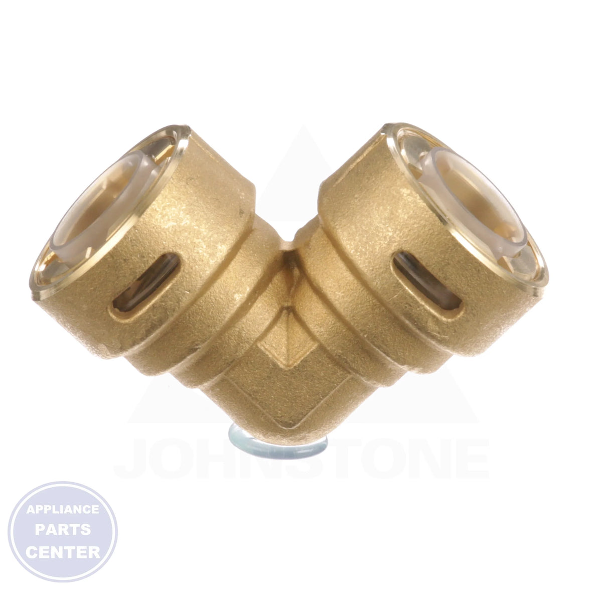 ZOOMLOCK® PUSH to Connect Removeable Refrigerant Fitting PZKPR-90E12 - Side view with 3/4" Elbow 90° specs