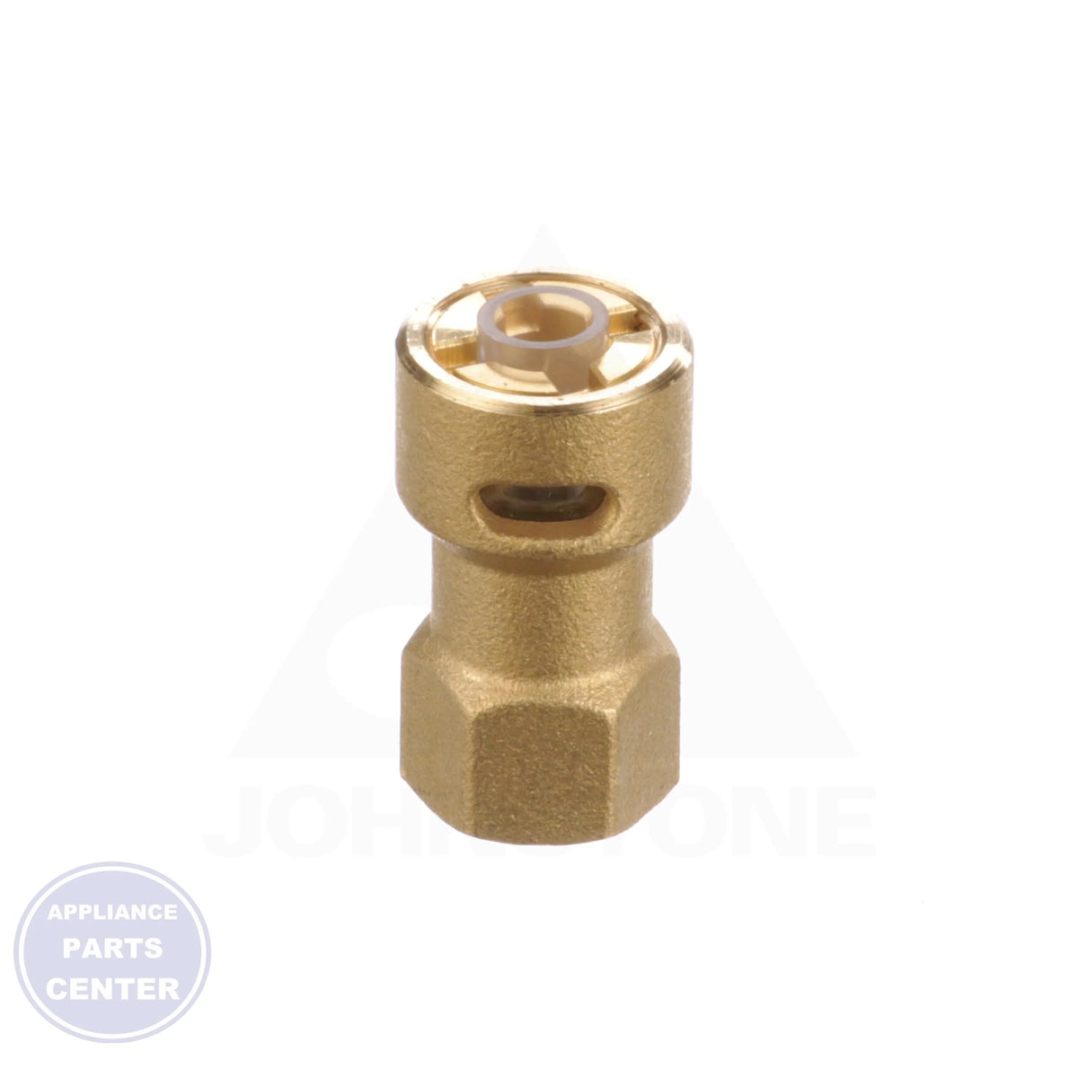 ZOOMLOCK® PUSH to Connect Removeable Refrigerant Fitting PZKPR-F4 - Side view with 1/4" SAE Flare