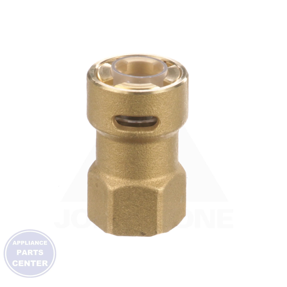ZOOMLOCK® PUSH to Connect Removeable Refrigerant Fitting PZKPR-F8 - Side view with 1/2" SAE Flare specifications