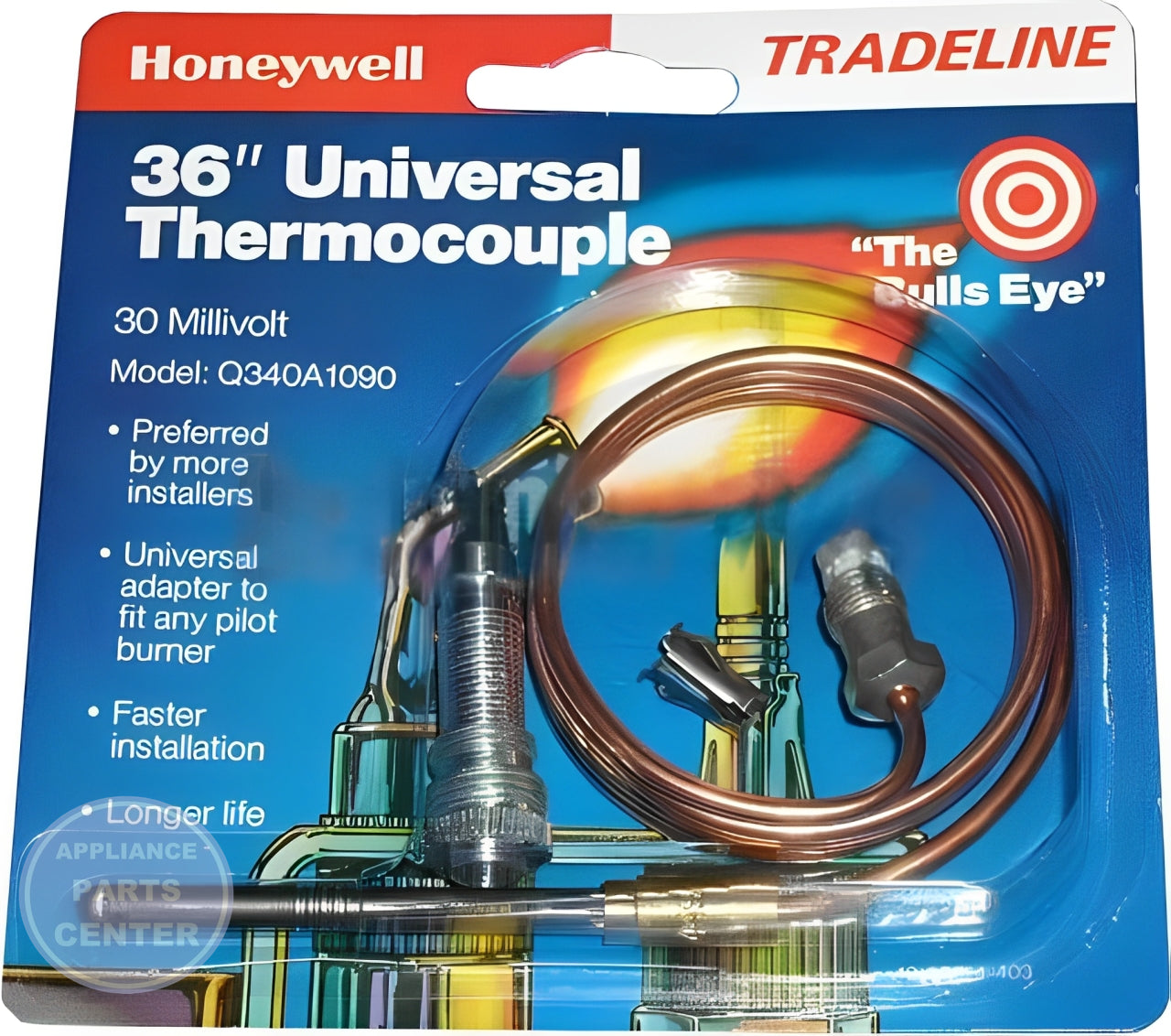 HONEYWELL 30MV THERMOCOUPLE Q340A1090 - Main view showing 36" length for select [Brand] models