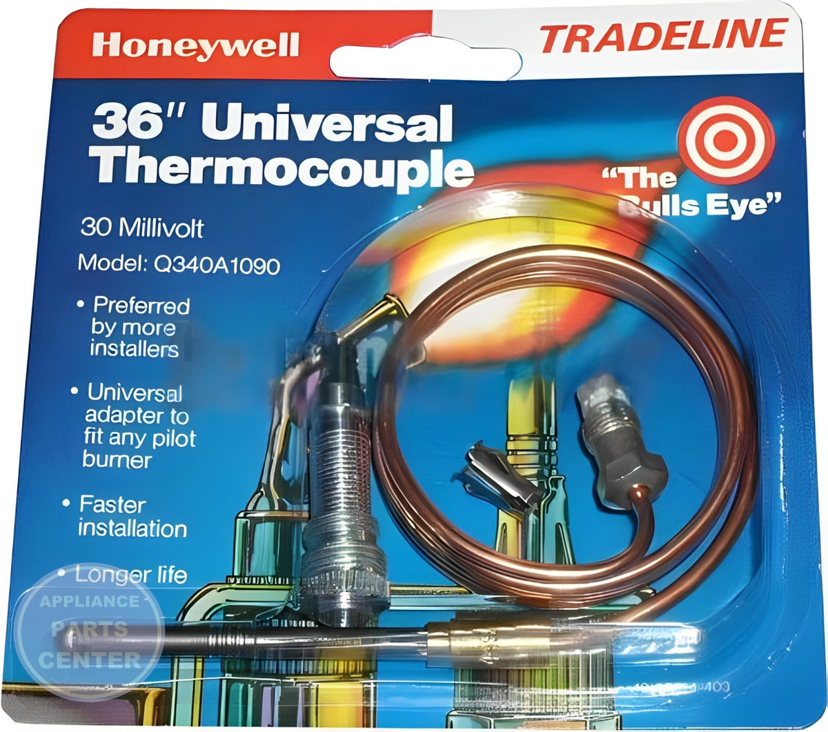 HONEYWELL 30MV THERMOCOUPLE Q340A1090 - Main view showing 36" length for select [Brand] models