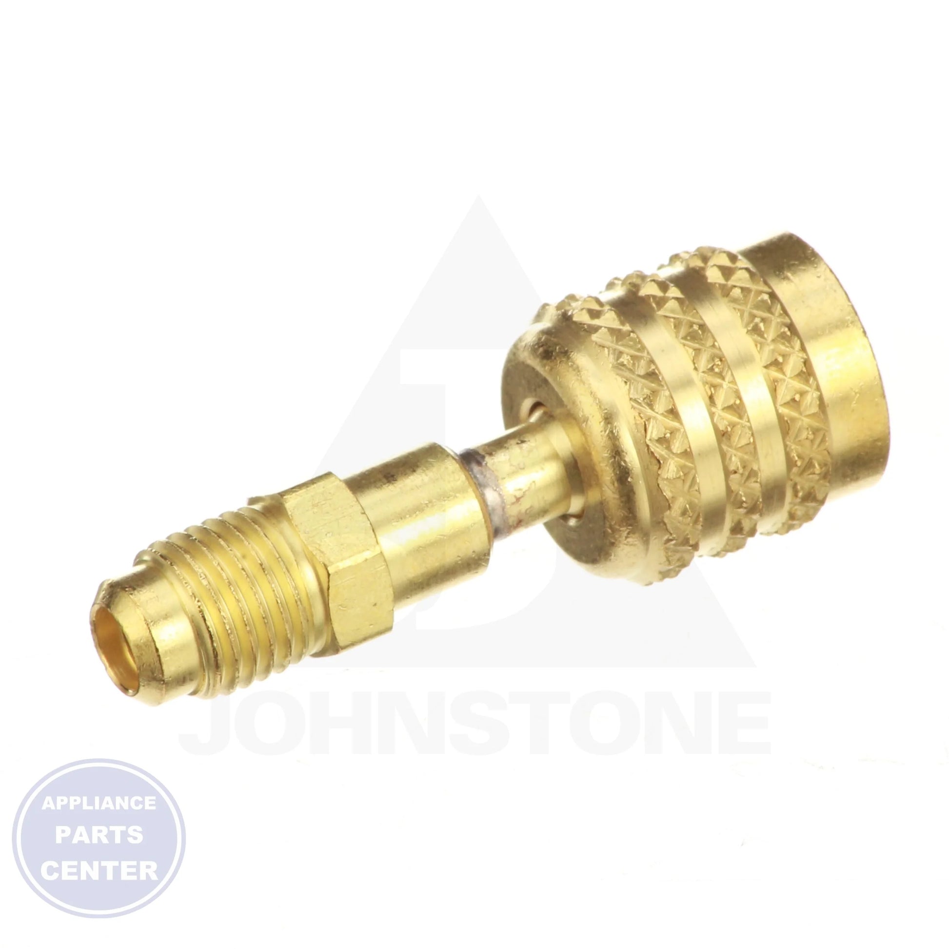 Reverse-Thread Adapter 1/4" QC-A2L-LH - Side view with 1/4" measurements