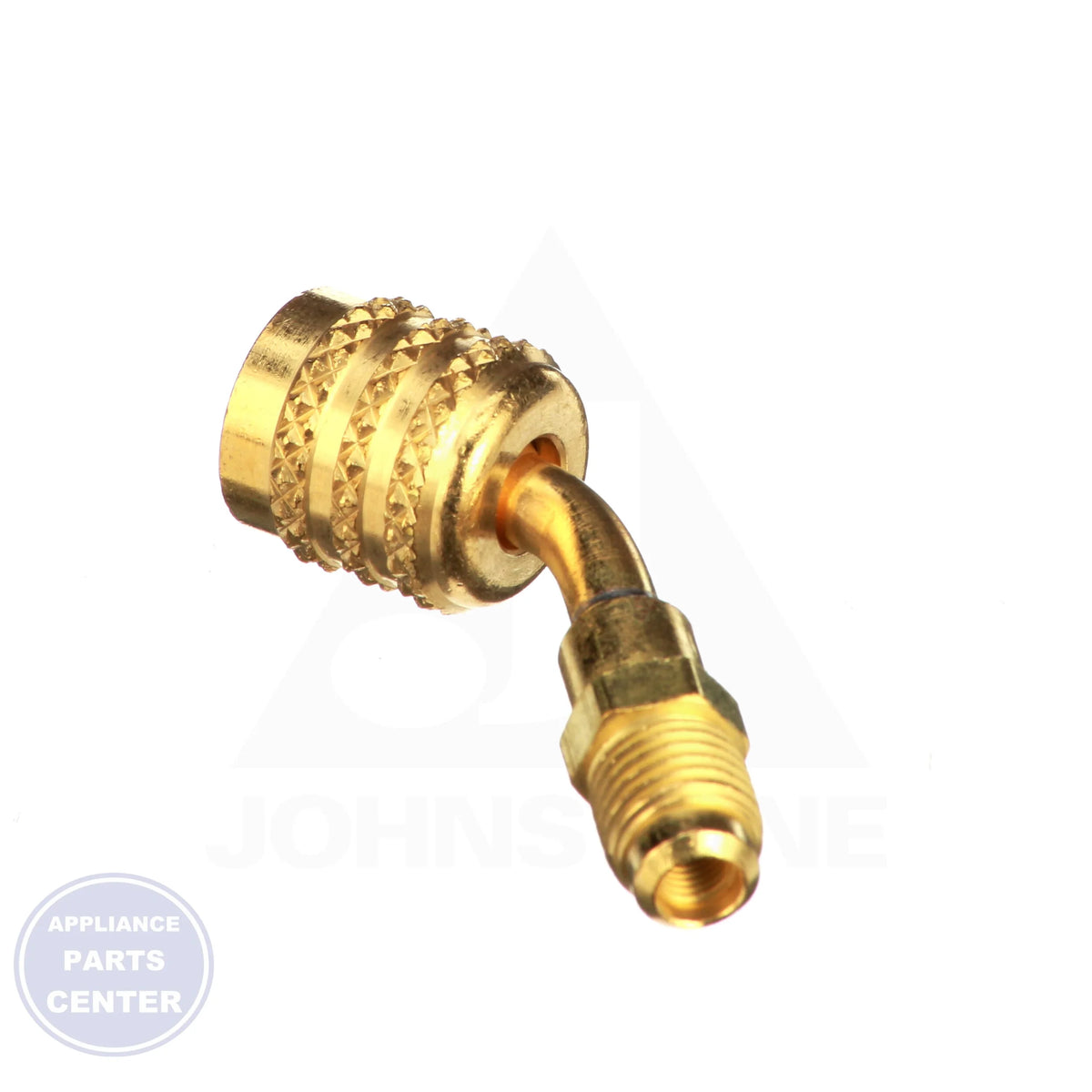 Reverse-Thread Adapter 1/4" QC-A2L-LH45 - Detailed view of 45 degree angle design