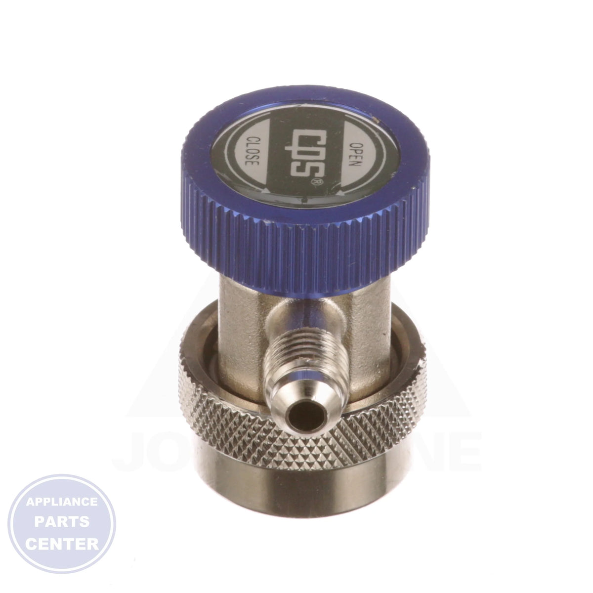 R134A Manual Automotive Coupler QCL14 - Detailed view of 1/4" LO coupler