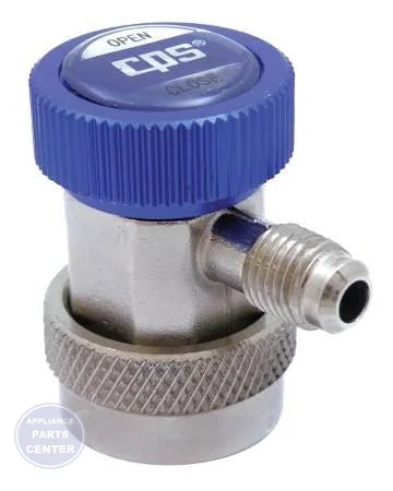 R134A Manual Automotive Coupler QCL14 - Main view showing 1/4" LO for H26-518