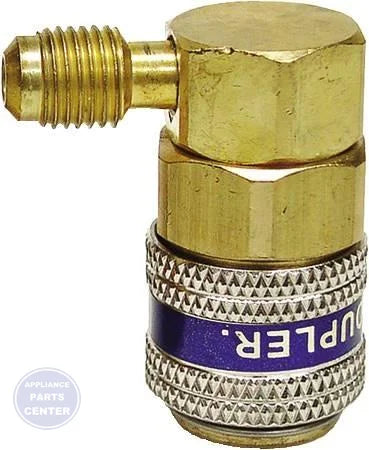 R134A Snap-N-Seal Automotive Coupler QCL90 - Main view showing snap design for specific models