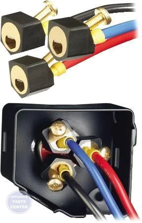 Qwiklug® Compressor Terminal Repair Kit QT2810 - Main view showing non-metallic connectors for G32-265 models