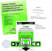 [Brand] QT3004 - Main view showing 'Field Reference Manual' for HVACR technicians