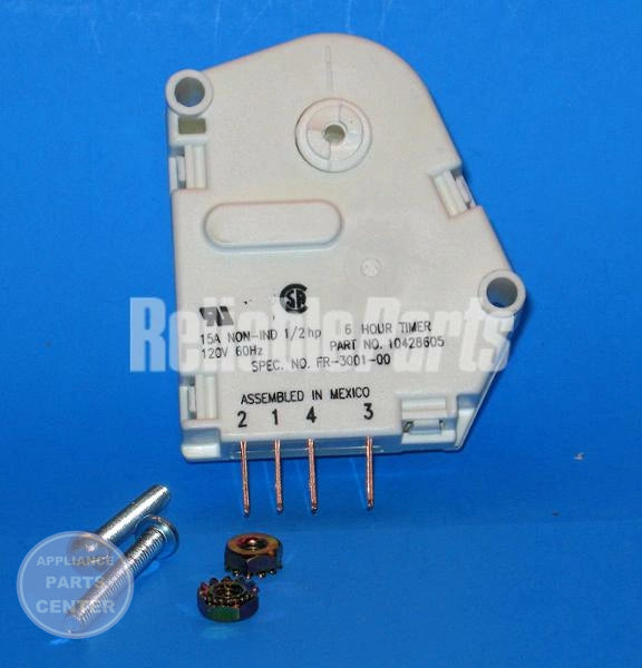 TIMER-DEF R0168026 - Side view with specific measurements/specs
