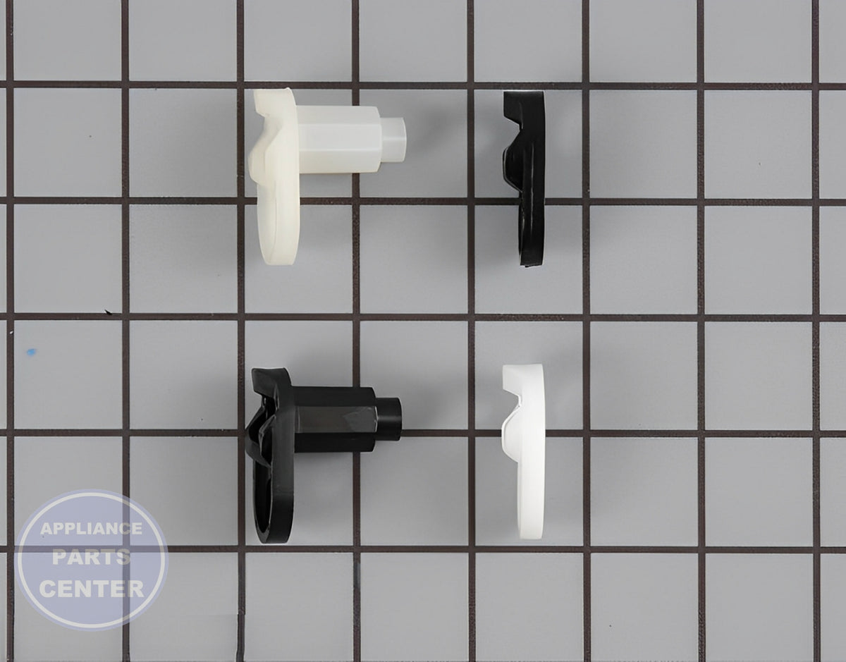 WHIRLPOOL REFRIGERATOR DOOR CLOSER CAM KIT R0181181 - Side view with precise measurements