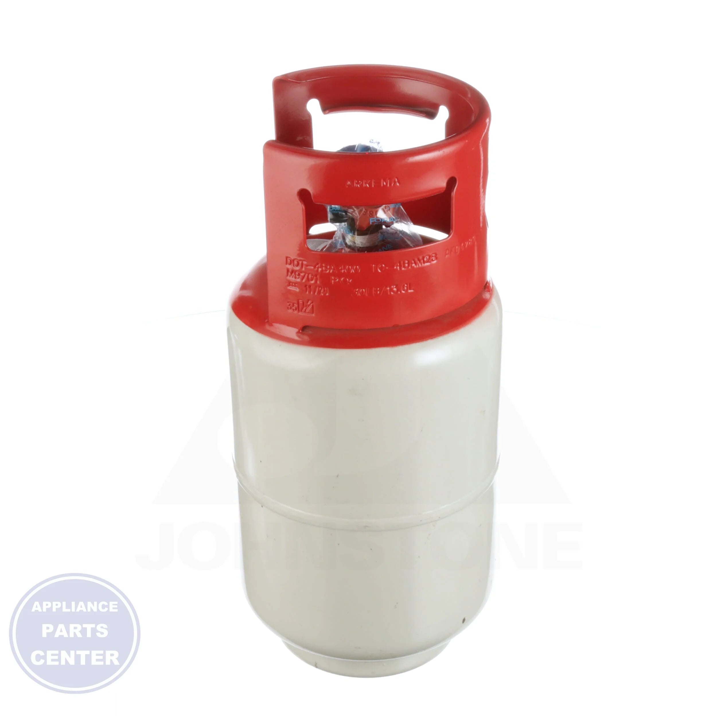 R32 Refrigerant 20 Lb. Cylinder R32-20 - Detailed view of GWP 675 for efficient cooling