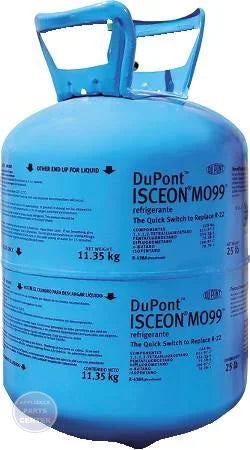 Freon™ MO99 Refrigerant 25 Lb. Cylinder - Main view showing compatibility with B92-085